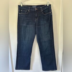 Lucky Brand Easy Rider Jeans Dark Blue Size 14